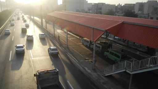 عکس پایانه تاکسیرانی جنت آباد