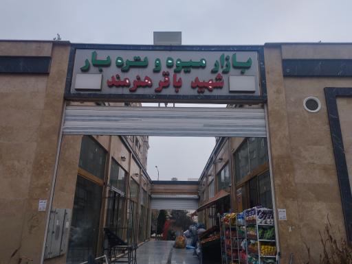عکس بازار میوه و تره بار شهید باقر هنرمند