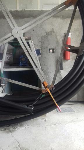 عکس کارگاه تولید لوله پلی اتیلن