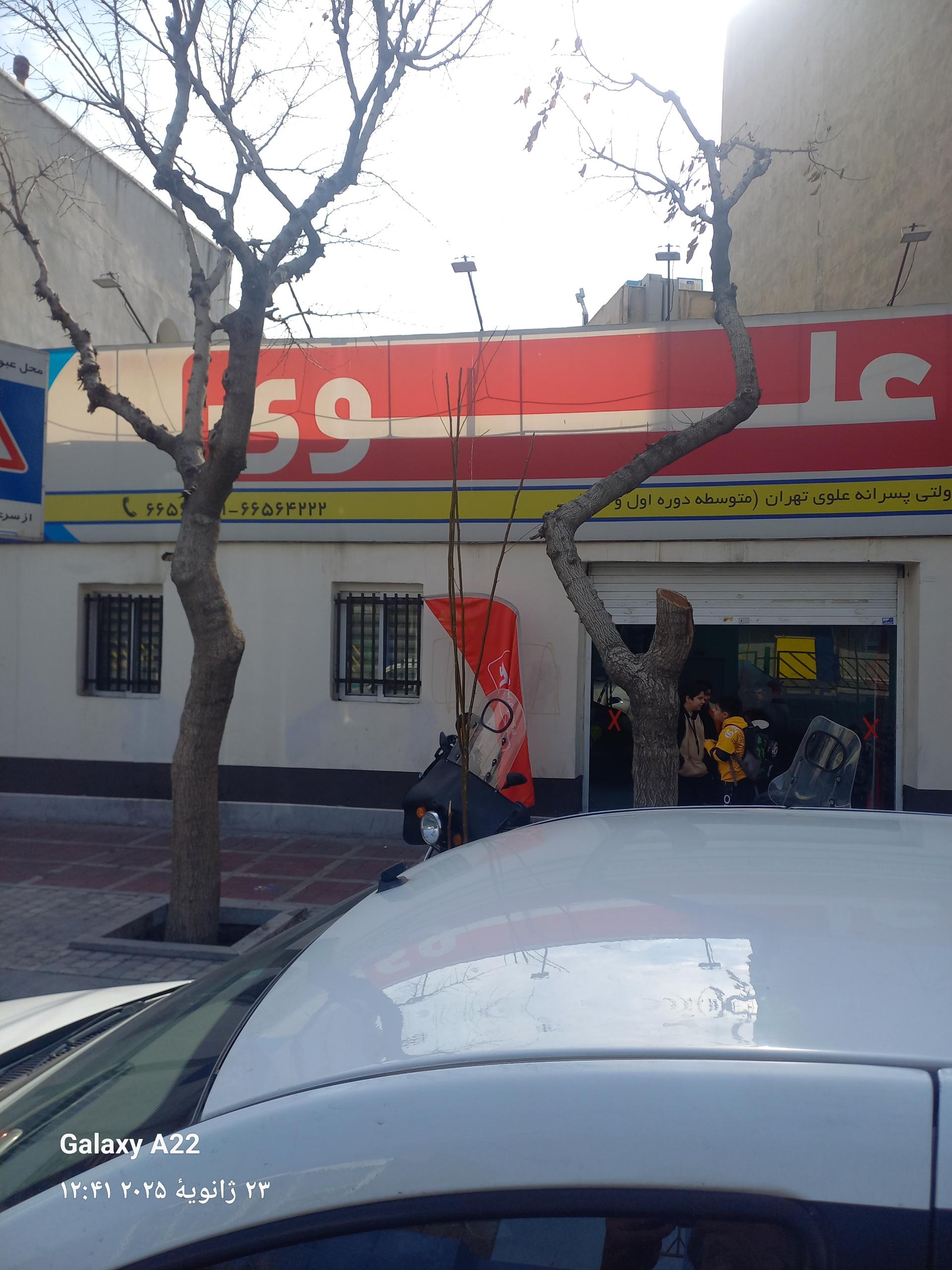 عکس دبیرستان غیردولتی پسرانه علوی