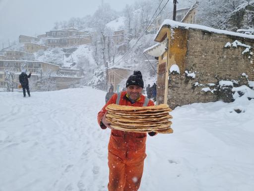 عکس نان بربری