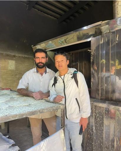 عکس نان بربری