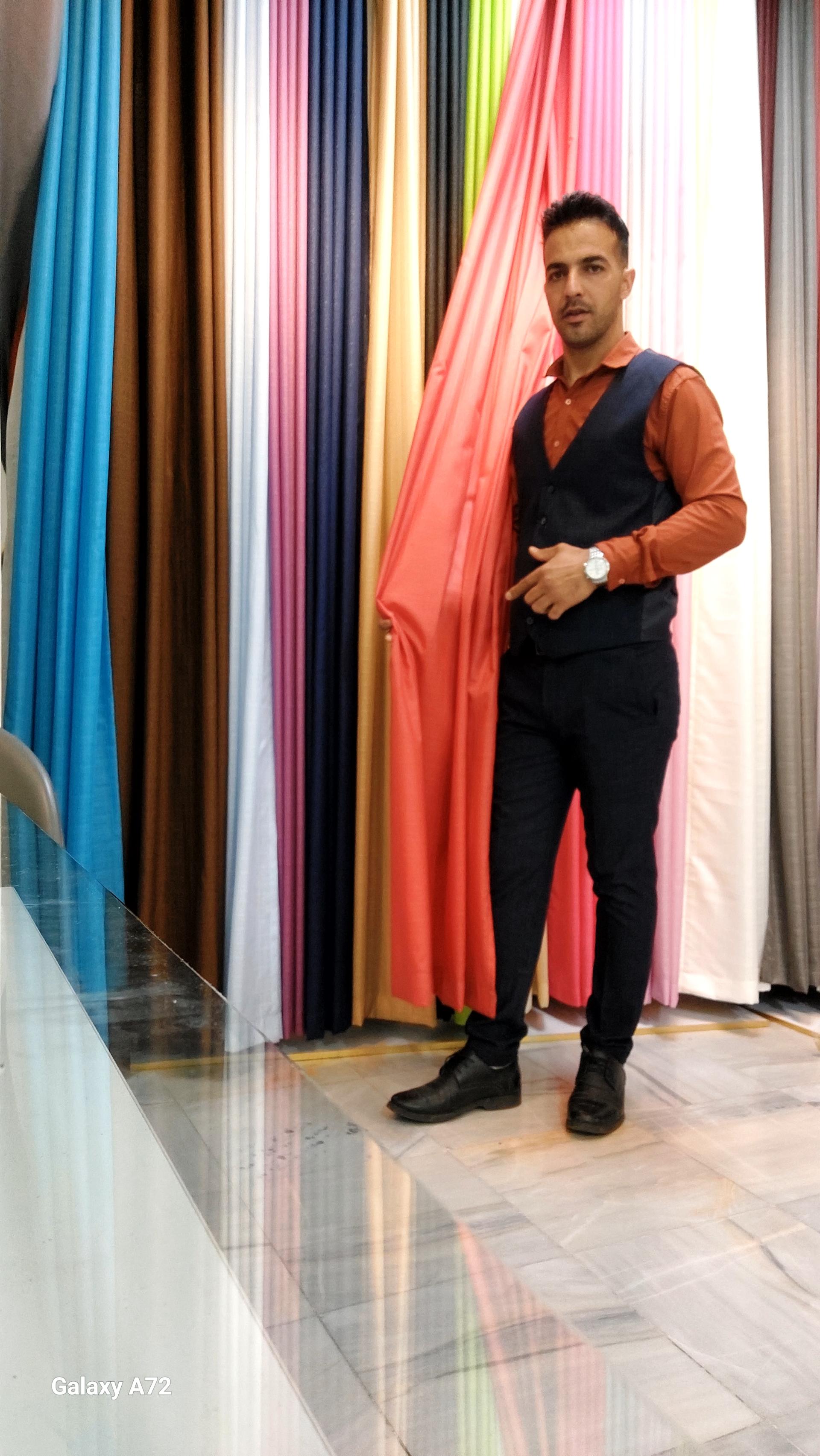 عکس پارچه و پرده سرای پاتیس