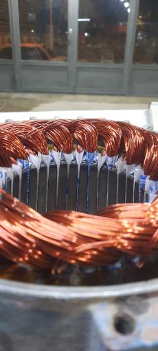 عکس سیم پیچی الکترو هارمونیک