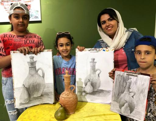 آموزشگاه طراحی و نقاشی شاملو 