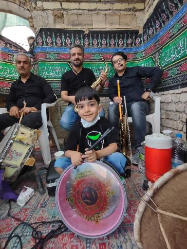 عکس حسینیه تعزیه خوانی شهر وزوان