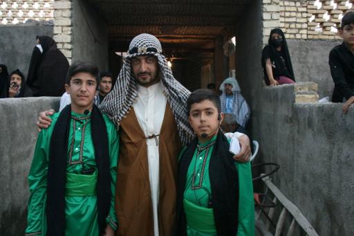 عکس حسینیه تعزیه خوانی شهر وزوان