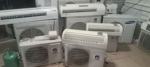 عکس کولر گازی عصر یخبندان 