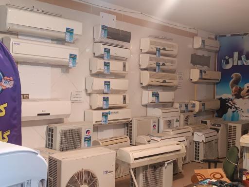 عکس کولر گازی عصر یخبندان 