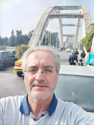 عکس پل معلق آمل