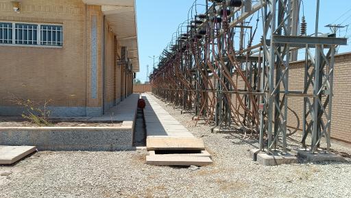 عکس پست برق ۱۳۲/۳۳ کیلو ولت وحدت