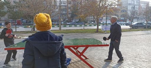 عکس میز تنیس روی میز 