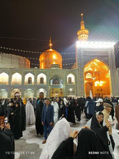 عکس حرم مطهر امام رضا
