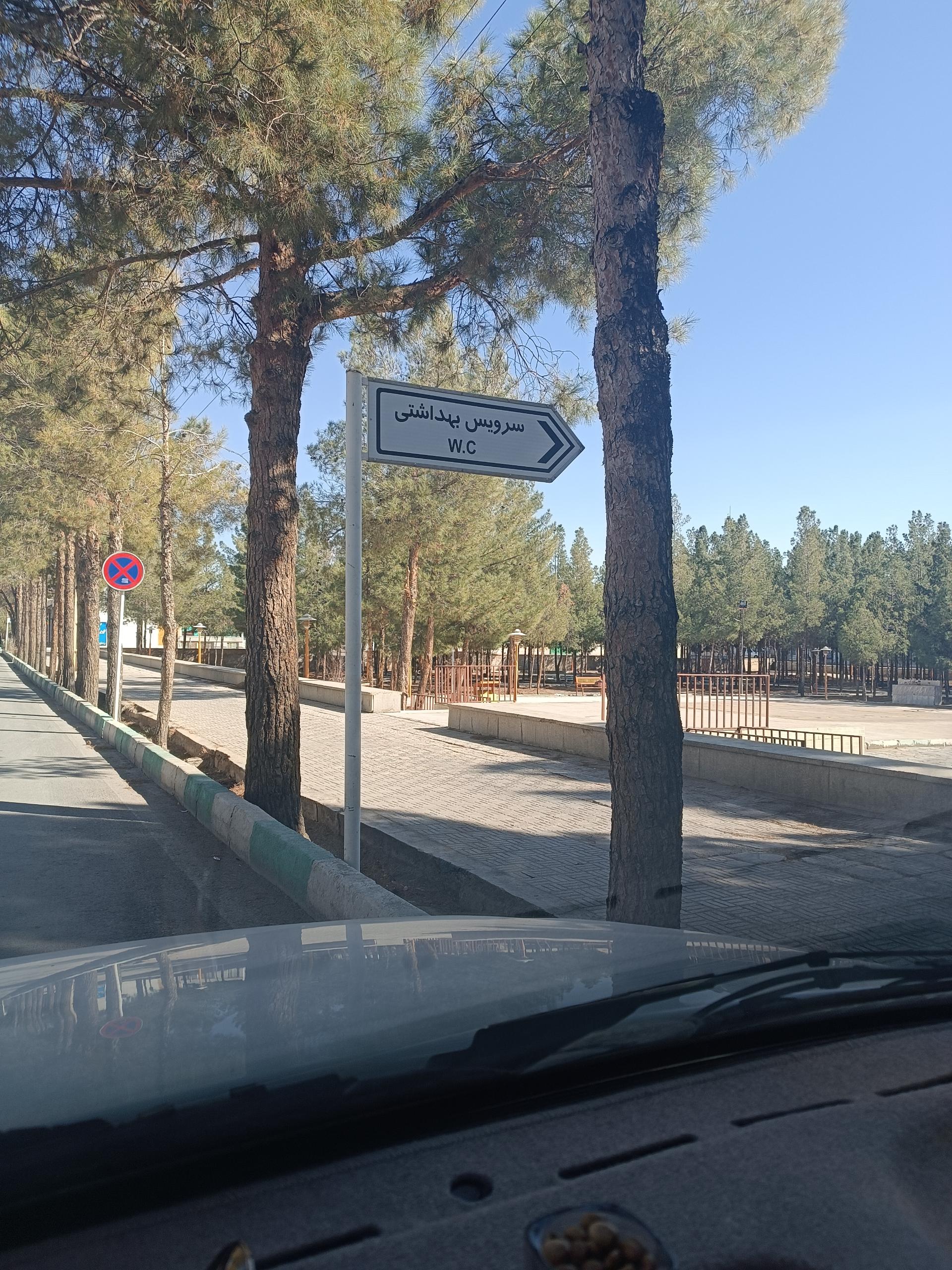 عکس سرویس بهداشتی پارک