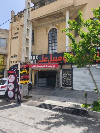 عکس تزئینات ماشین علی