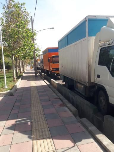 عکس شرکت باربری ظریف بار اثاث کشی داخل تهران