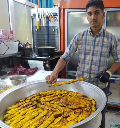 عکس چلو کبابی سالارخان 