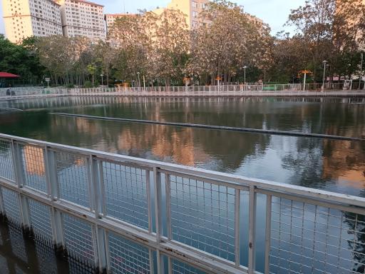 عکس دریاچه بوستان پلیس