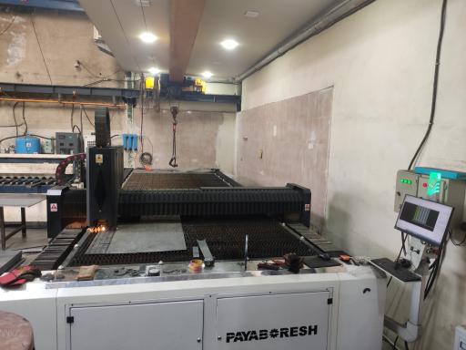 عکس کارگاه قطعه صنعت فجر