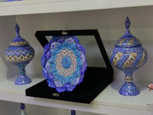 عکس کارگاه تولید ظروف مسی