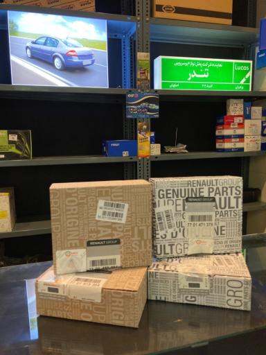 عکس لوازم یدکی رنو برادران