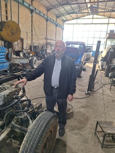 عکس آهنگری و شاسی کشی علی اوغلان