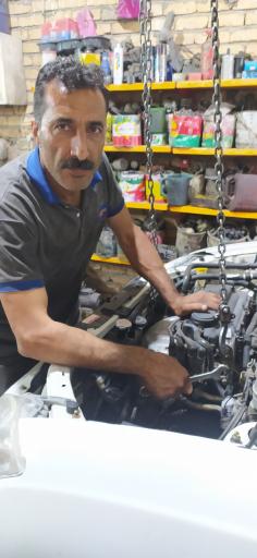 عکس مکانیکی تخصصی جهان کاظمی