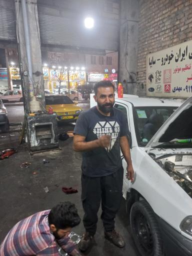 عکس مکانیکی و جلوبندی مهدی