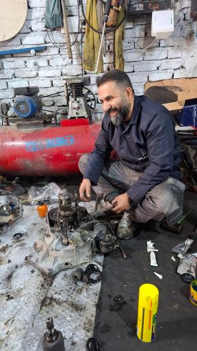 عکس مکانیکی و جلوبندی مهدی