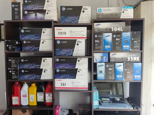 عکس تعمیرات پرینتر و فتوکپی محیط خواه