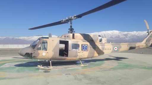 عکس اورژانس هوایی نیشابور