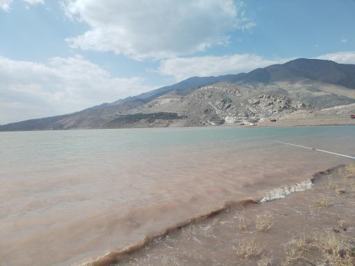 عکس ساحل سد سفیدرود