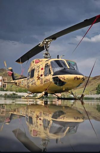 عکس اورژانس هوایی نیشابور