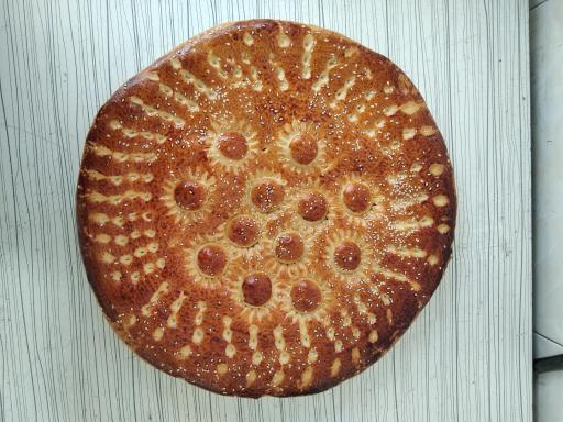 عکس نان مخصوص و کیک صبحانه برکت