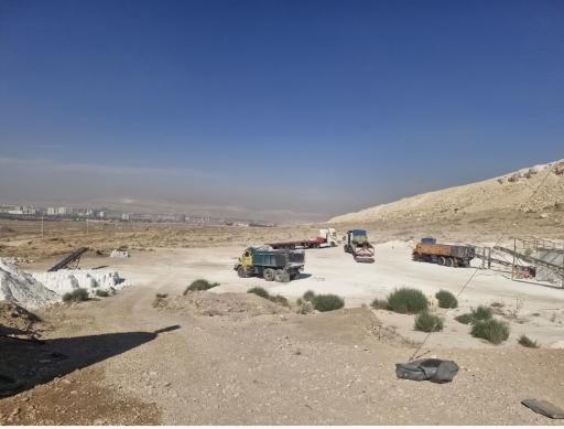 عکس کارخانه پودر سنگ وفادار