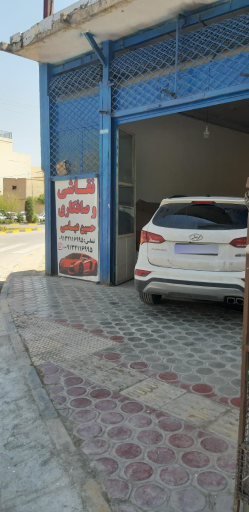 عکس نقاشی و صافکاری حسین عباسی 