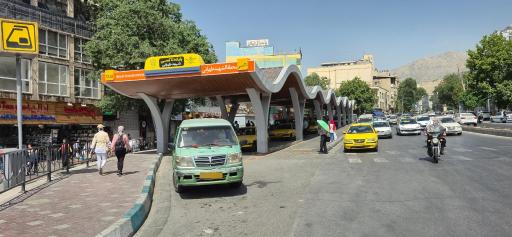 عکس پایانه تاکسیرانی شهید طهرانی