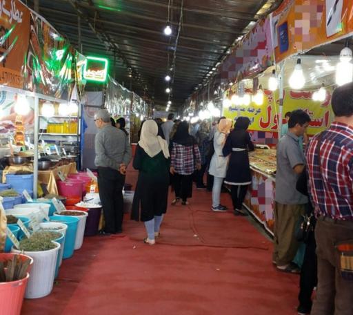 عکس بازارچه پل معلق مشگین شهر