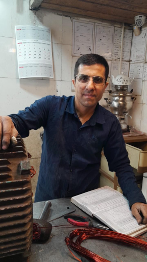 عکس سیم پیچی کاظمی 