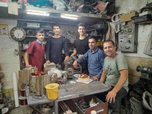 عکس سیم پیچی کاظمی 
