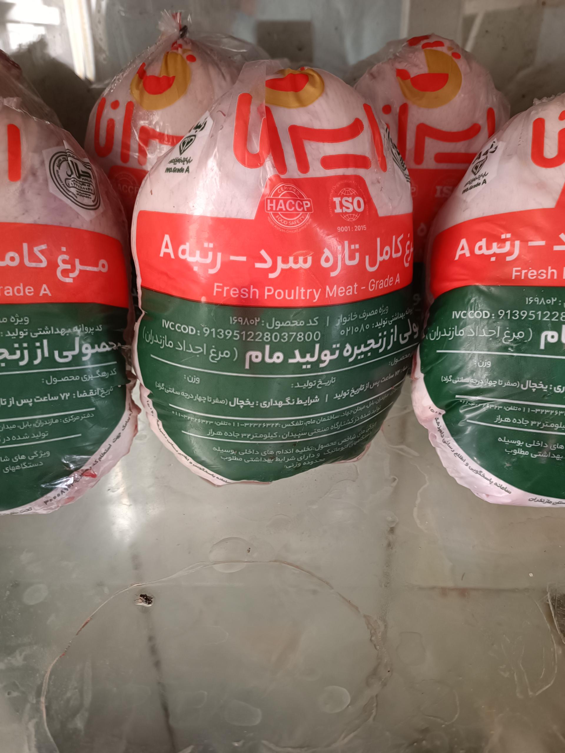 عکس مرغ فروشی گلچین شمال 