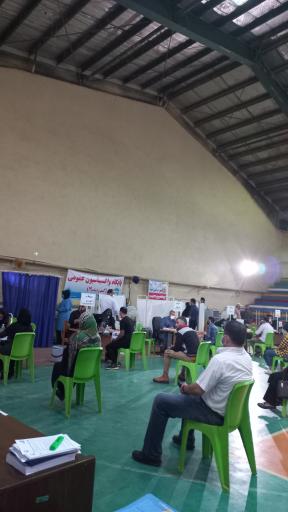 عکس سالن ورزشی امام خمینی