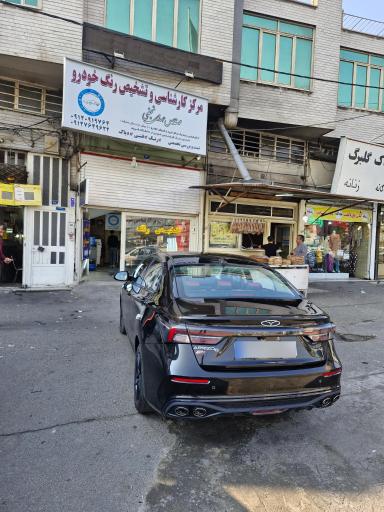 عکس تشخیص رنگ و کارشناسی خودرو مهندس مهدی نجفی