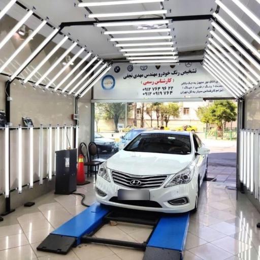 عکس تشخیص رنگ و کارشناسی خودرو مهندس مهدی نجفی