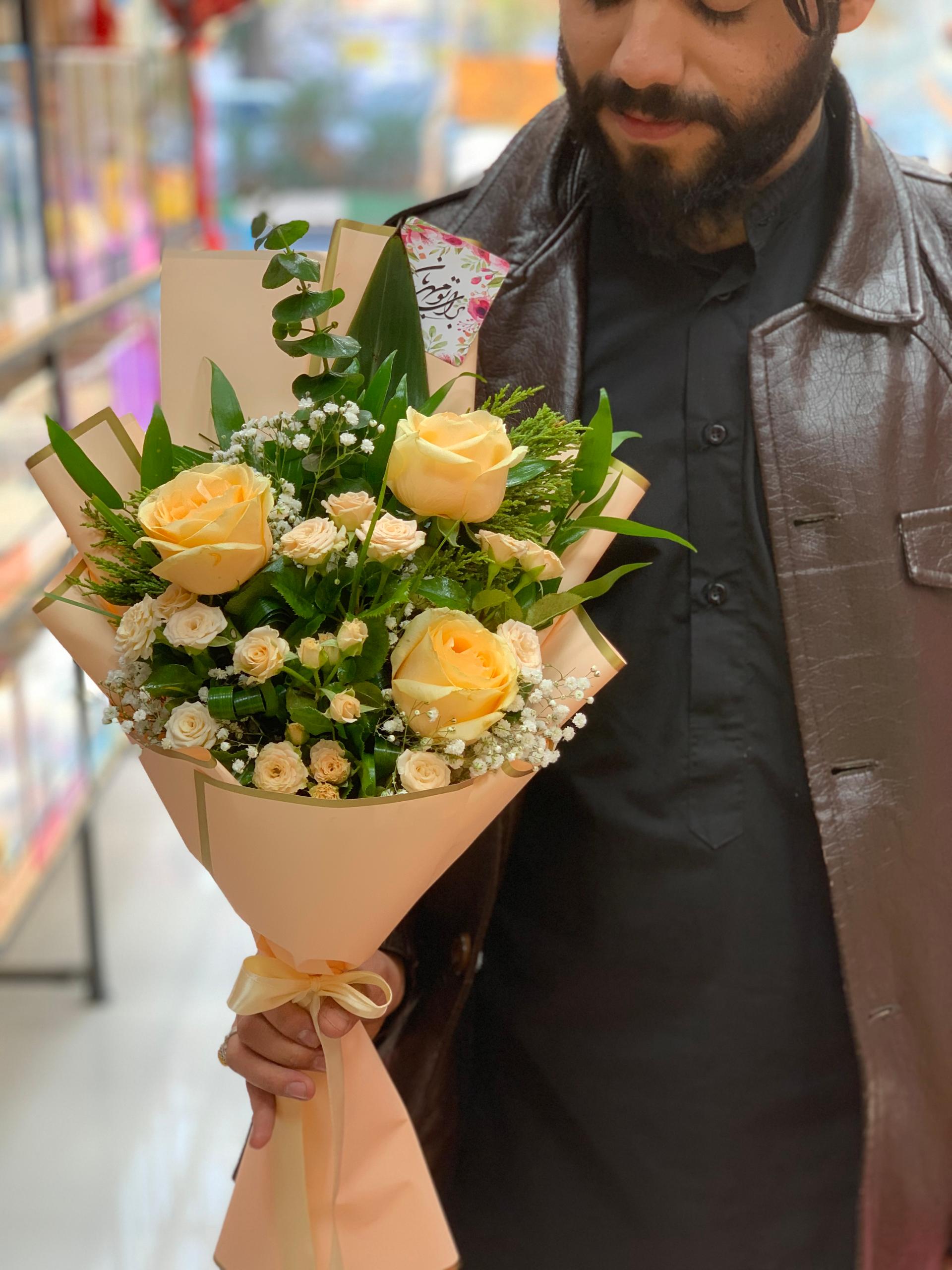 عکس گل فروشی گل یخ