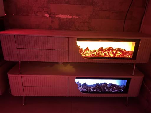 عکس تولیدی شومینه برقی نیکان 