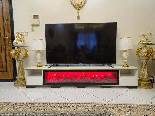 عکس تولیدی شومینه برقی نیکان 