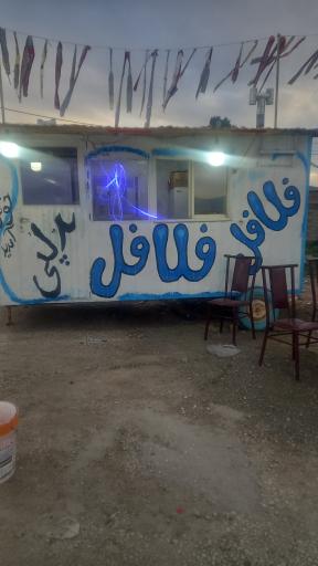 عکس فلافلی دولپی علی ترکه