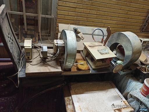 عکس کارگاه تراش و فروش فیروزه
