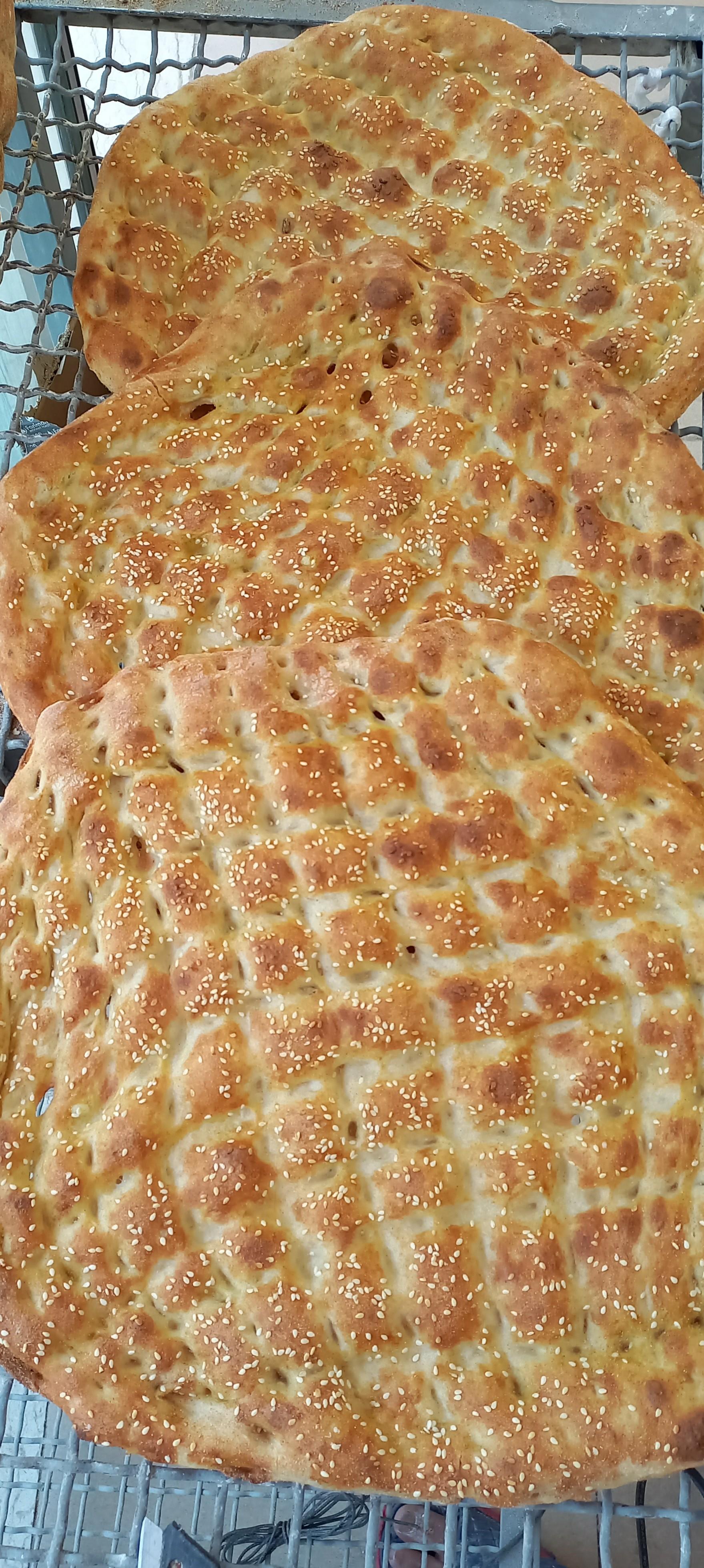 عکس نان بربری تهران